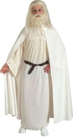 Unbranded Fancy Dress - Lord of the Rings Adult Gandalf Costume (WHITE)