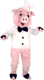 Unbranded Fancy Dress - Luxury Chef Pig Mascot Costume