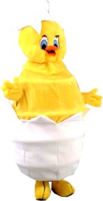 Unbranded Fancy Dress - Luxury Chicken In Shell Mascot Costume