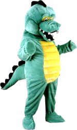 Unbranded Fancy Dress - Luxury Crocodile Mascot Costume