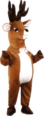 Unbranded Fancy Dress - Luxury Reindeer Mascot Costume