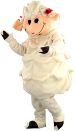 Unbranded Fancy Dress - Luxury Sheep Mascot Costume