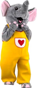 Unbranded Fancy Dress - Luxury Smiling Elephant Mascot Costume