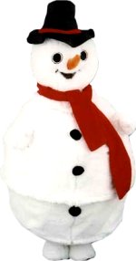 Unbranded Fancy Dress - Luxury Snowman Mascot Costume
