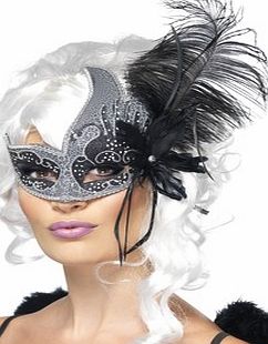 Unbranded Fancy Dress - Masquerade Dark Angel Eyemask