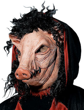 Unbranded Fancy Dress - Official Pig Saw Mask