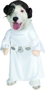 Unbranded Fancy Dress - Pet Princess Leia Costume X Small