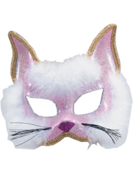 Unbranded Fancy Dress - Pink Cat Mask