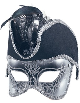 Unbranded Fancy Dress - Pirate Carnival Mask