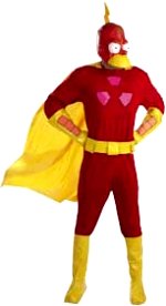 Unbranded Fancy Dress - Radioactive Man Adult Super Hero Costume