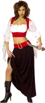 Unbranded Fancy Dress - Renaissance Pirate Costume Small: 8-10