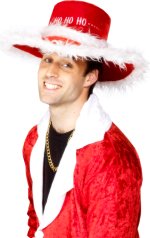 Unbranded Fancy Dress - Santa Pimp Hat