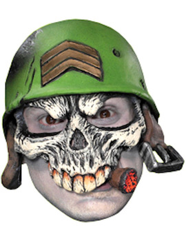 Unbranded Fancy Dress - Sergeant Half-Cap Mask