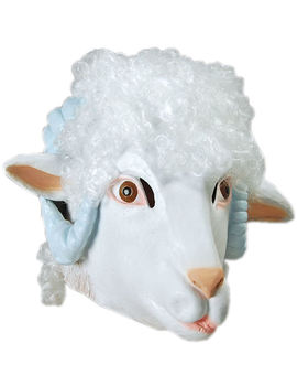 Unbranded Fancy Dress - Sheep Mask