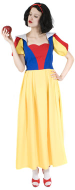 This luxury costume is made of 100 polyester and consists of long dress. More a 