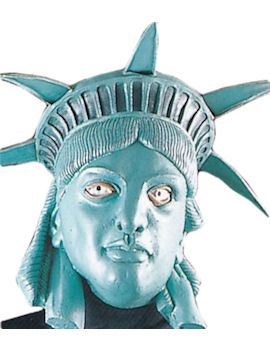 Unbranded Fancy Dress - Statue of Liberty Mask