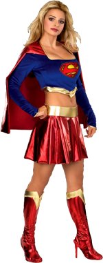 Unbranded Fancy Dress - Supergirl Sexy Costume X Small
