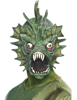 Unbranded Fancy Dress - Swamp Monster Mask