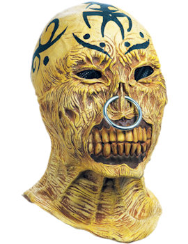 Unbranded Fancy Dress - Tattooed Terror Mask