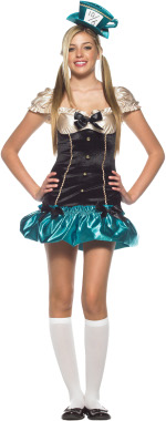 Unbranded Fancy Dress - Teen 2 Piece Party Hostess Costume