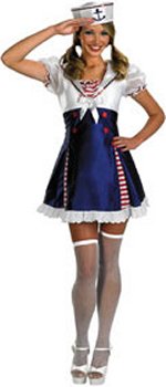 Unbranded Fancy Dress - Teen Ahoy Matey Costume