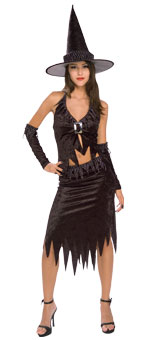 Unbranded Fancy Dress - Teen Midnight Witch Costume