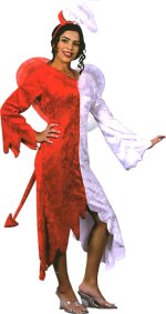 Unbranded Fancy Dress - Teen Naughty And Nice Devil Costume