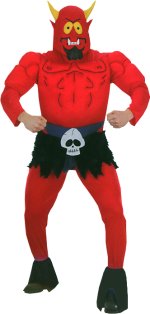 Unbranded Fancy Dress - Teen Satan South Park Muscle Devil Costume