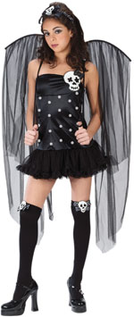 Unbranded Fancy Dress - Teen Skull Fairy Costume