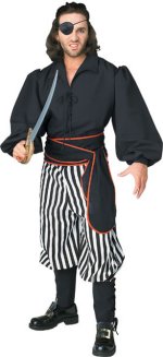 Unbranded Fancy Dress - The Buccaneer Pirate Costume