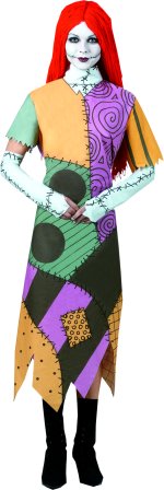 Unbranded Fancy Dress - The Nightmare Before Christmas Sally Costume