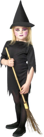 Unbranded Fancy Dress - Toddler Basic Witch Costume Small