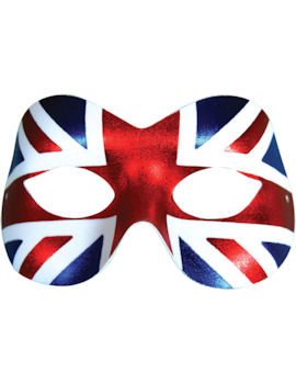 Unbranded Fancy Dress - Union Jack Eye Mask
