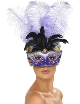 Unbranded Fancy Dress - Venetian Colombina Eyemask