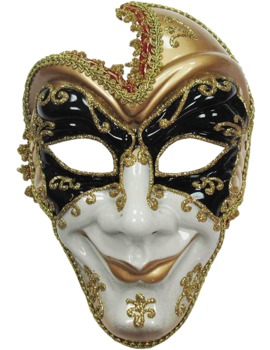 Unbranded Fancy Dress - Venetian Man Mask