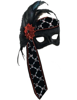 Unbranded Fancy Dress - Venetian Pirate Mask