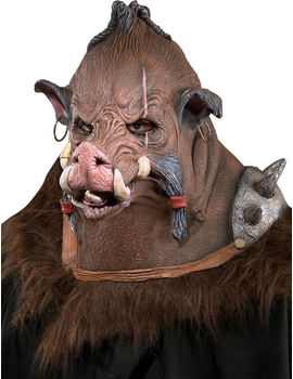 Unbranded Fancy Dress - Wild Boar Man Mask