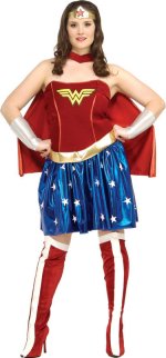 Unbranded Fancy Dress - Wonder Woman Sexy Super Hero Costume (FC)