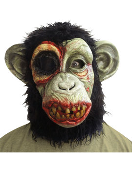Unbranded Fancy Dress - Zombie Chimp Mask