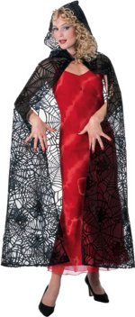 Fancy Dress Costumes - 57 Spider Lace Cape