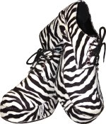Unbranded Fancy Dress Costumes - 70and#39;s ZEBRA MENS Platform Shoes Small 7 to 8