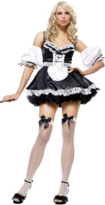 Unbranded Fancy Dress Costumes - Adult 3 Piece French Maid Small