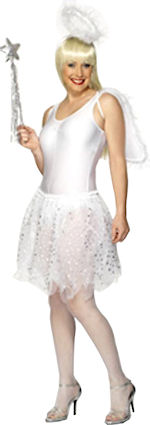 Unbranded Fancy Dress Costumes - Adult Angel Set