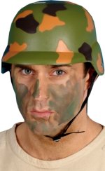 Unbranded Fancy Dress Costumes - Adult Army Squadron Hard Hat