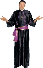 Unbranded Fancy Dress Costumes - Adult Cardinal (BLACK and PURPLE)