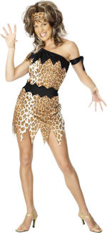 Unbranded Fancy Dress Costumes - Adult Cavewoman Large