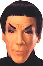 Unbranded Fancy Dress Costumes - Adult Collector Series Deluxe Spock Mask