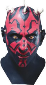 Unbranded Fancy Dress Costumes - Adult Darth Maul Deluxe Latex Mask