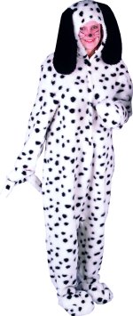 Fancy Dress Costumes - Adult Deluxe Dalmation Dog