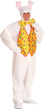 Fancy Dress Costumes - Adult Deluxe Easter Bunny